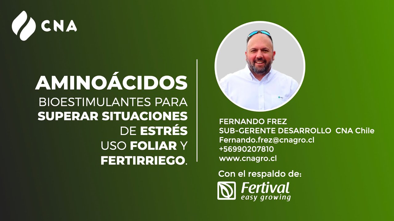 Webinar: Los Aminoácidos en la Agricultura