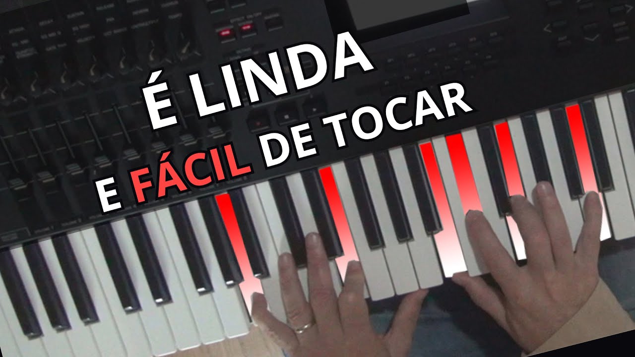 Como Tocar CONSAGRAÇÃO no Teclado - Aula Fácil e Muito Linda