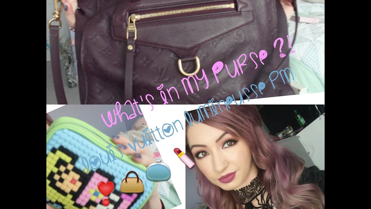 What's In My Bag! Louis Vuitton Lumineuse PM