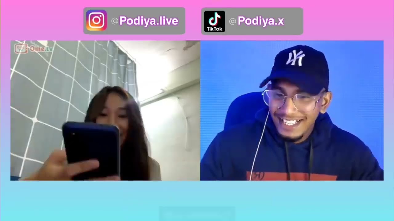 අනේ මැට්ටෝ😹   FLIRTING WITH CUTE GIRLS ON OMEGLE   PODIYA