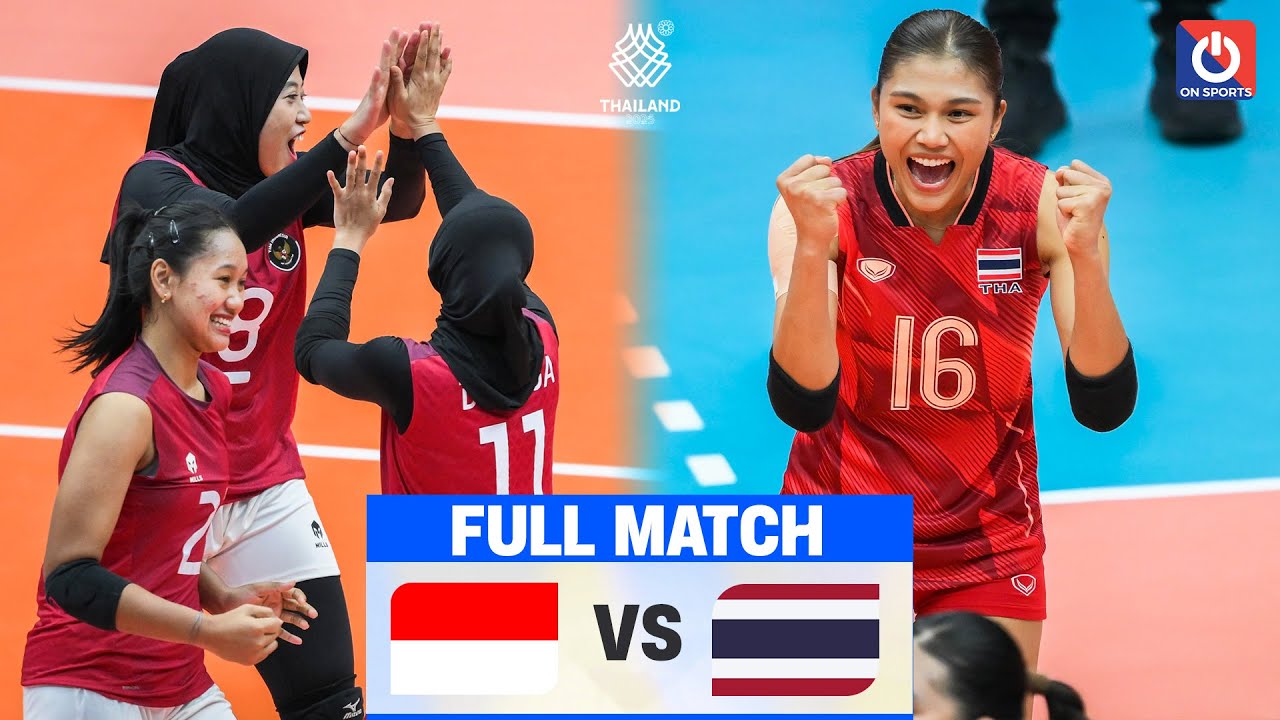 FULL HD | INDONESIA vs.THAILAND | Megawati vs. Pimpichaya - Đẳng cấp siêu sao