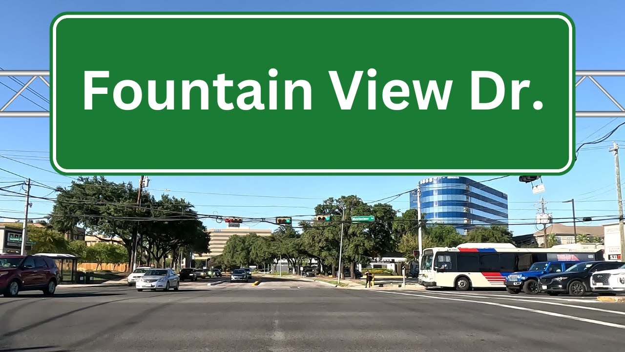 Fountain View Dr. | Houston, Texas | Road Assessment | Entire Length