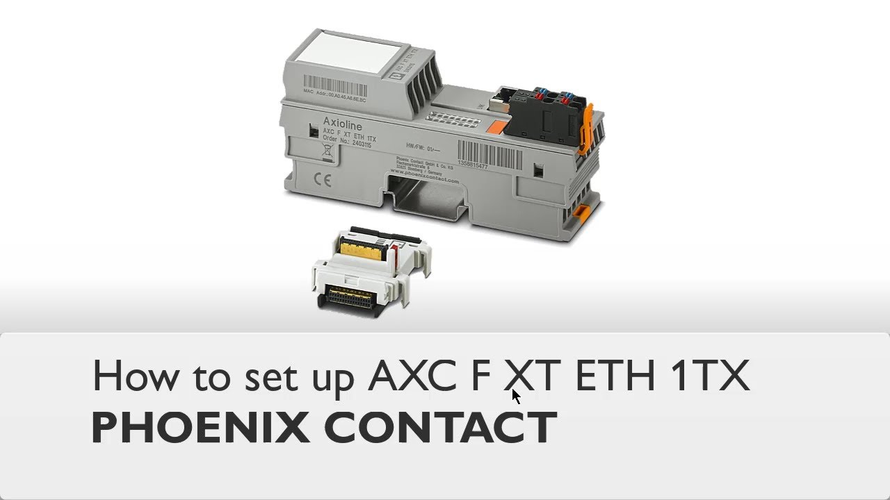 How to set up an additional network card to your PLC with an AXC F XT ETH 1TX | PLCnext Control