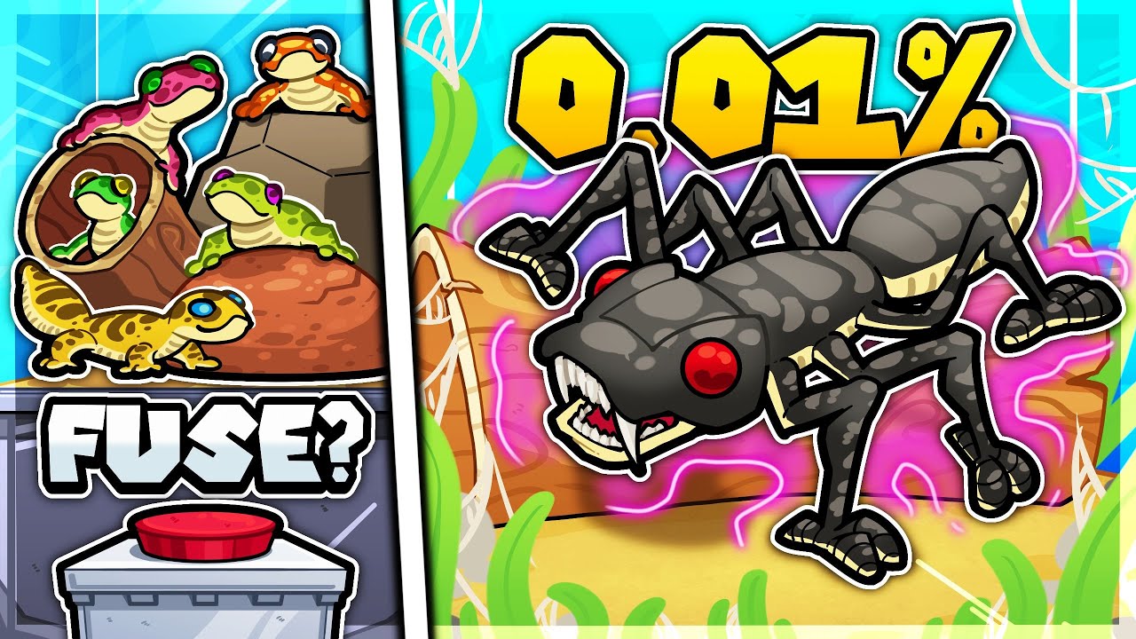 I sacrificed 5 ultra rare geckos to make an abomination