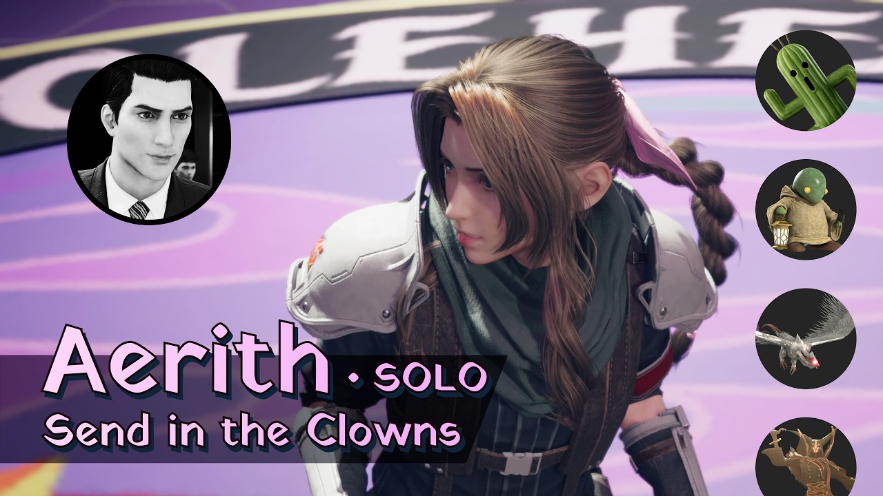 Final Fantasy VII Rebirth - Aerith solo, Send in the Clowns