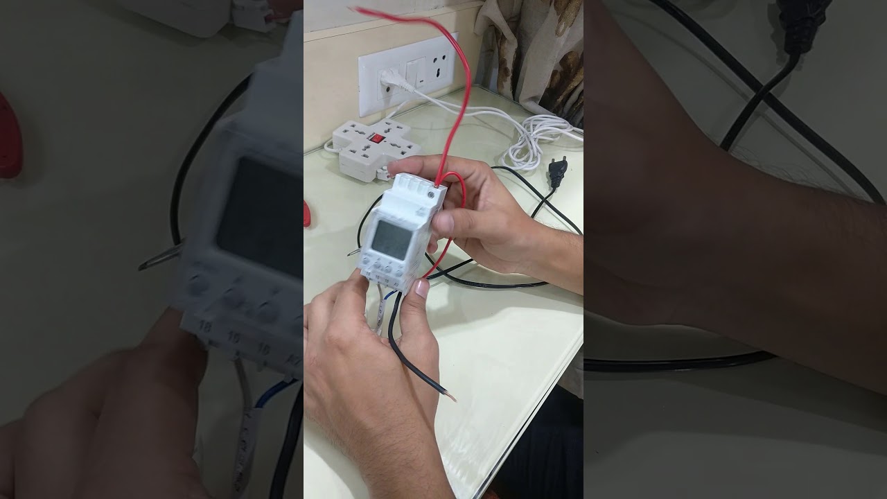 Havells Astronomical Time Switch Programming & Wiring part 1
