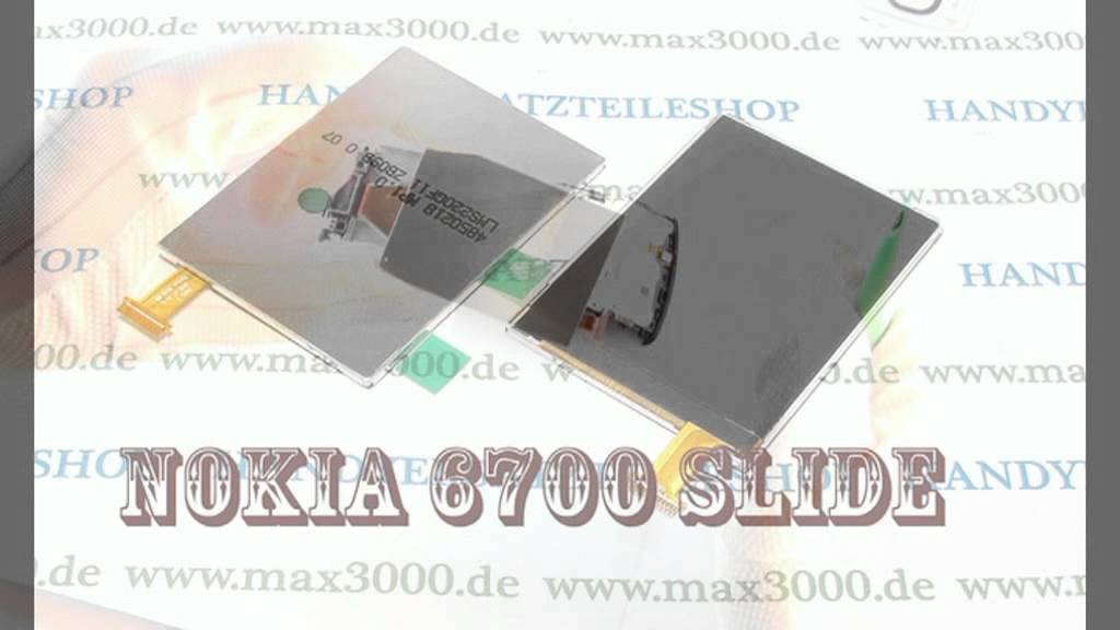 Reparaturanleitung Nokia 6700s 6700 Slide Defekt Display austausch lautsprecher glas