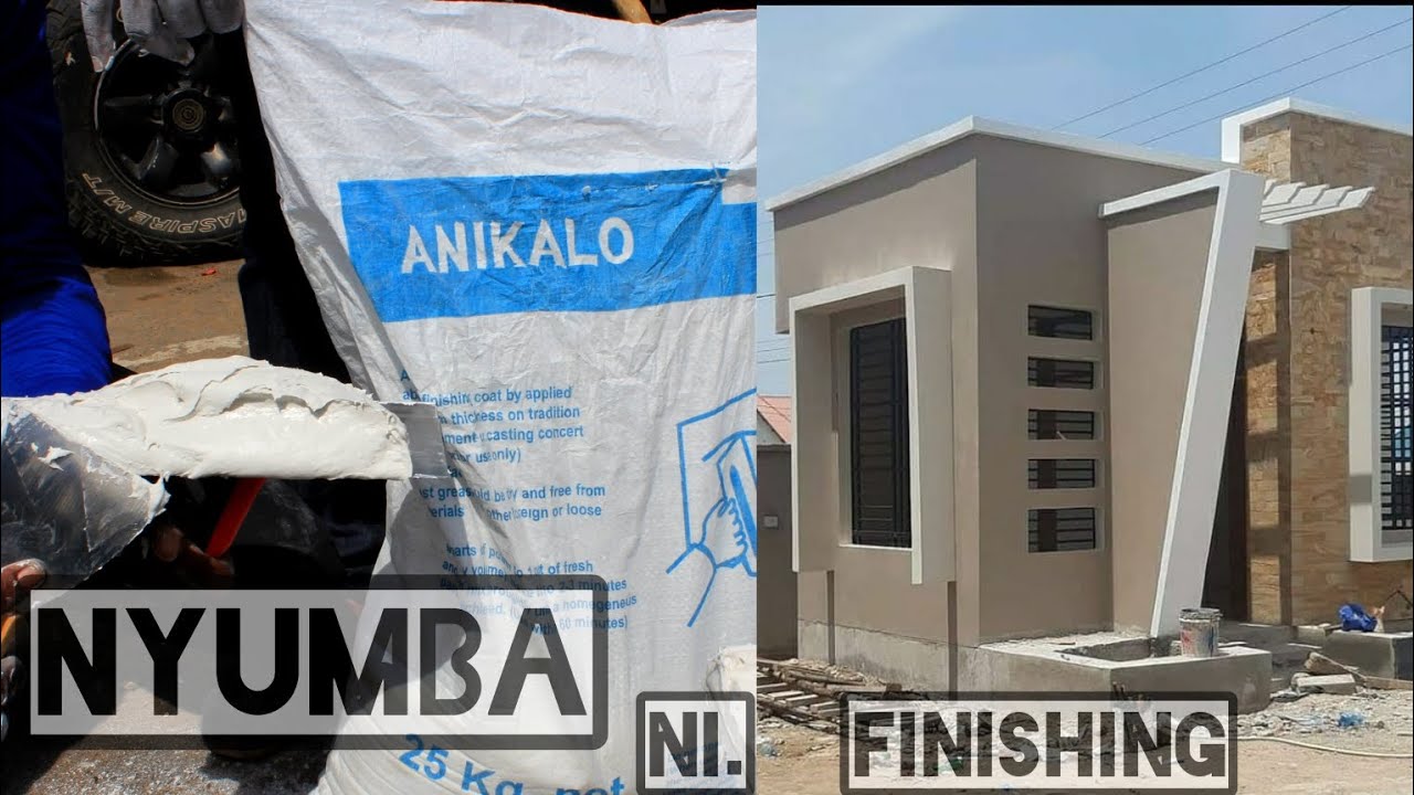 NYUMBA NI FINISHING TUMIA ANIKALO GYPSUM NA ANIKALO WALLPUTTY SULUHISHO LA MAGADI KWENYE NYUMBA YAKO