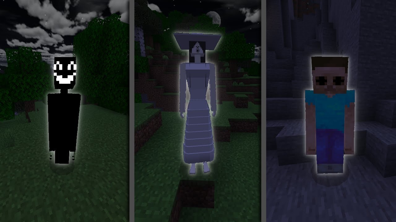 10 MODS de TERROR para MINECRAFT BEDROCK / PE
