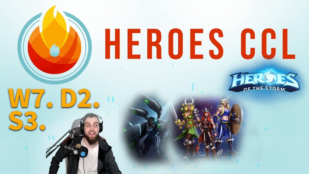 [HeroesCCL Season 3] - Неделя 7.2 🏆 | HoTS Esports 2021