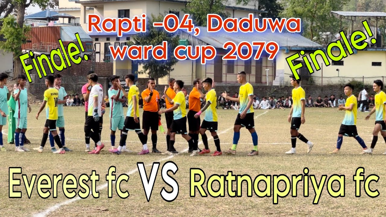 Back to football | Finale | Everest fc vs Ratnapriya fc | First Ward President Cup 2079 |