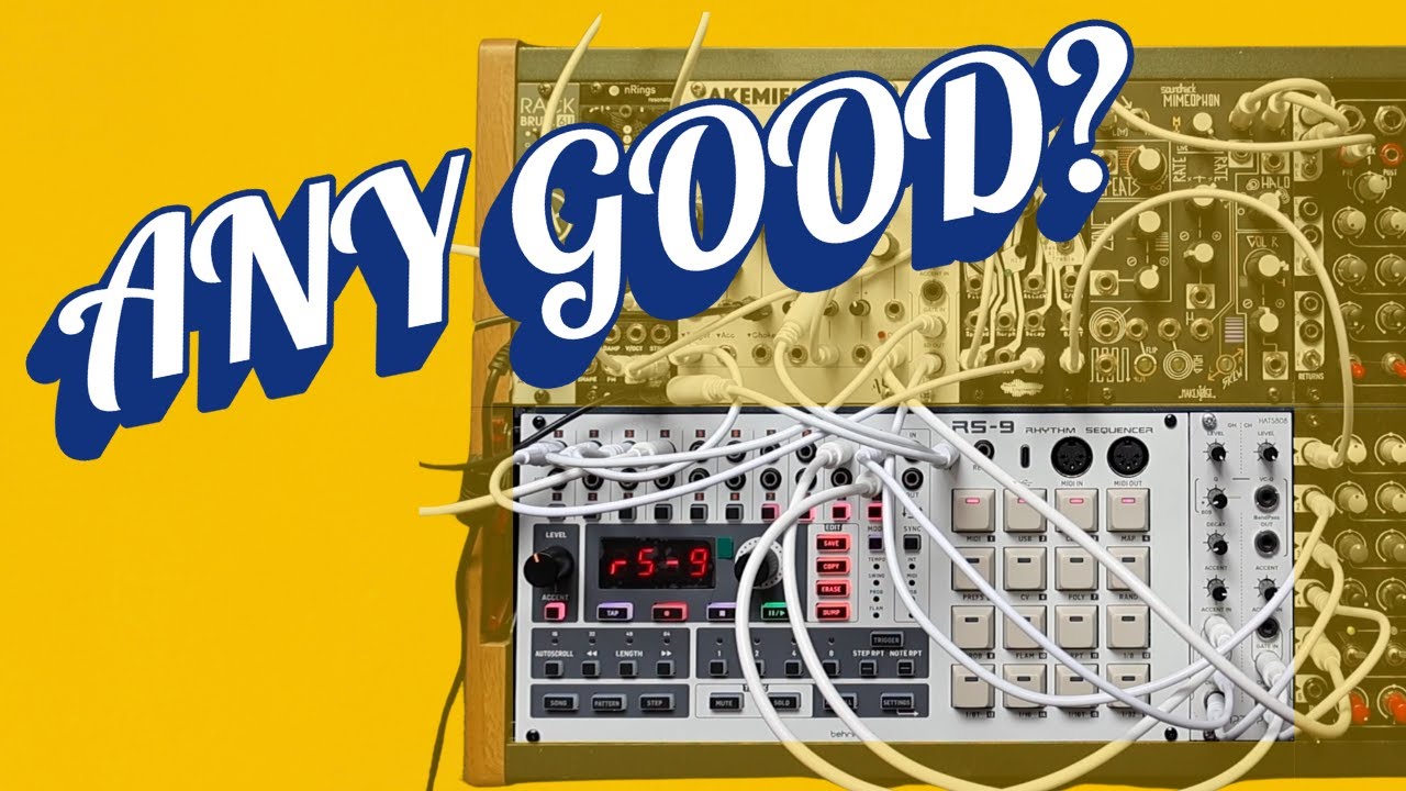 Behringer RS-9 Rhythm Sequencer || First Impressions
