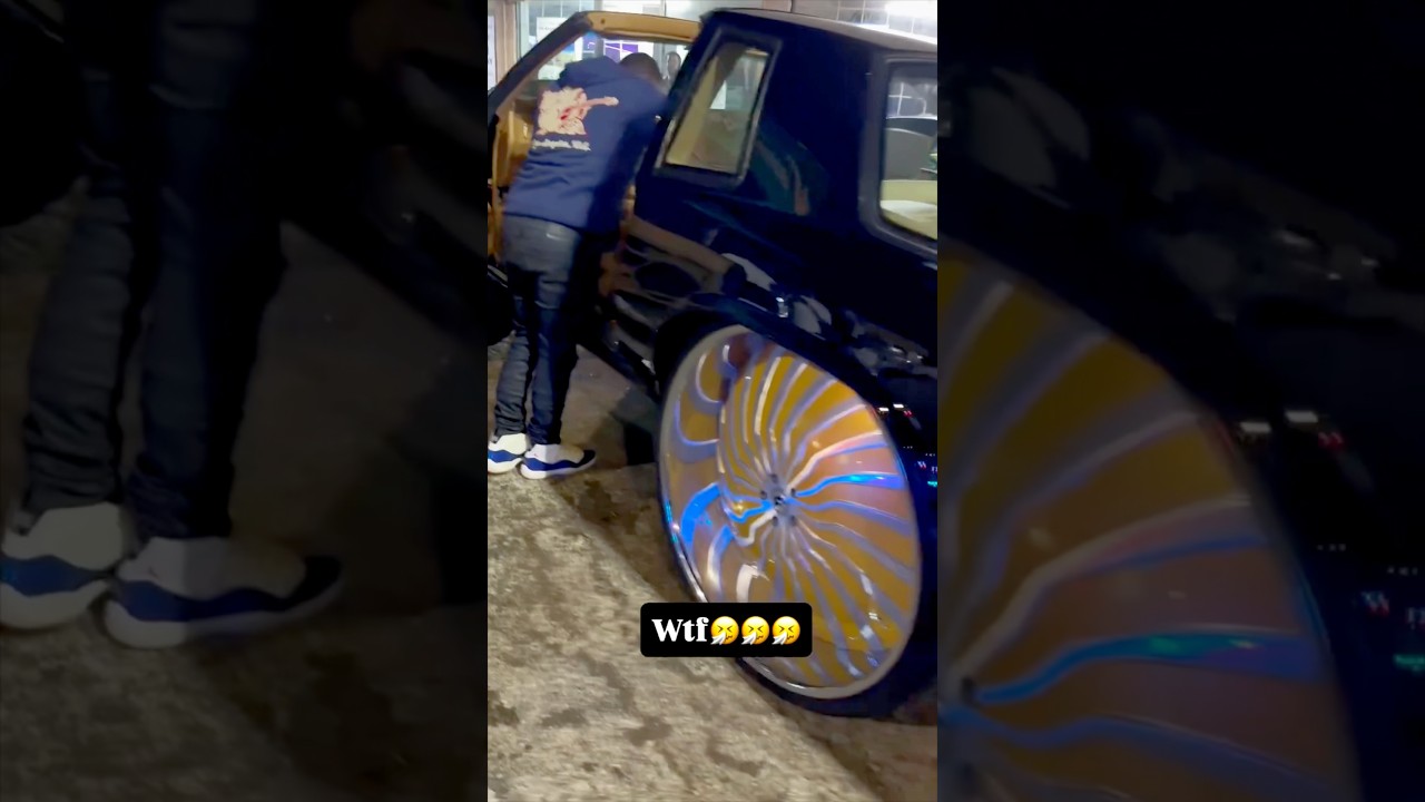 Первый в мире аэрокупе Chevy Monte Carlo на 34-дюймовых Forgiatos