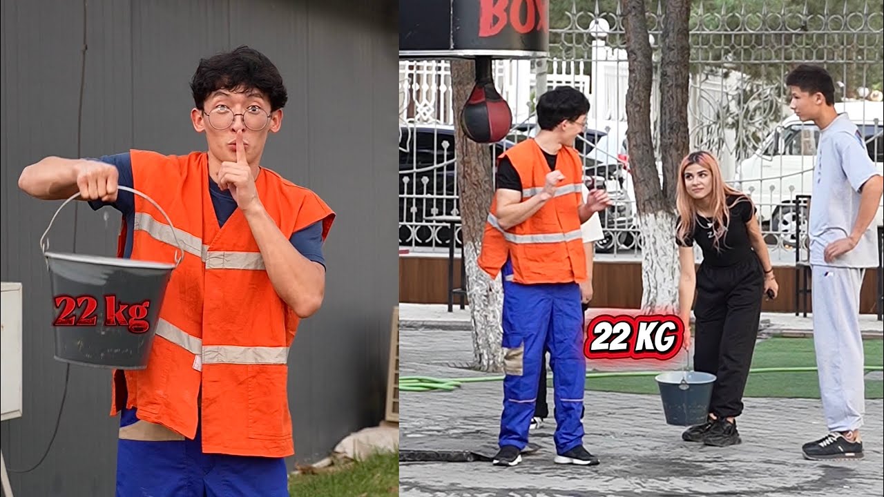 Cleaner, Prank 22 kg🪣 🔥🤫￼