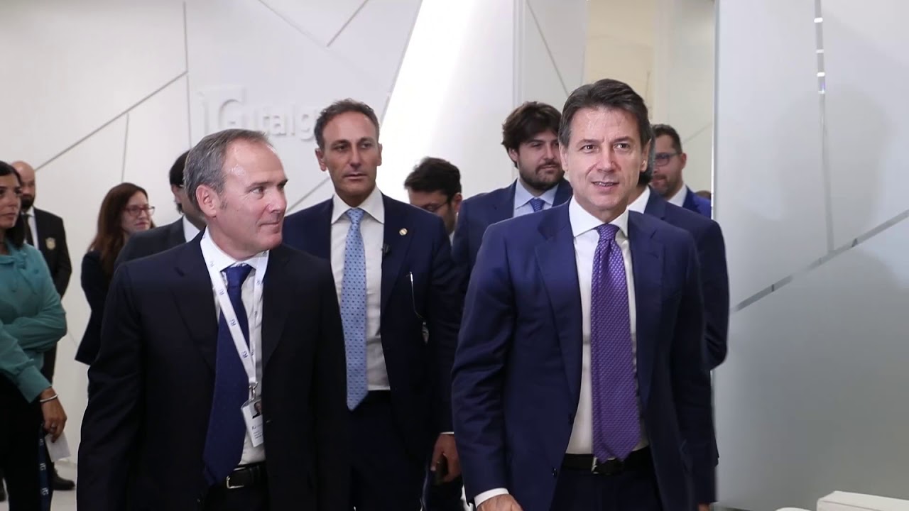 Il Premier Giuseppe Conte in visita alla nostra Digital Factory