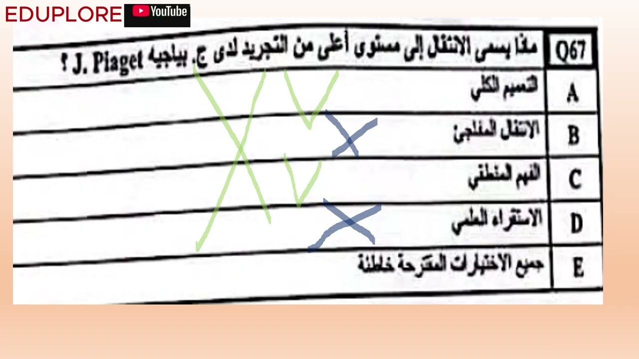تصحيح علوم التربية دورة نونبر 2025 | شرح مفصل / منهجية الإجابة | الأجوبة الصحيحة بالأدلة