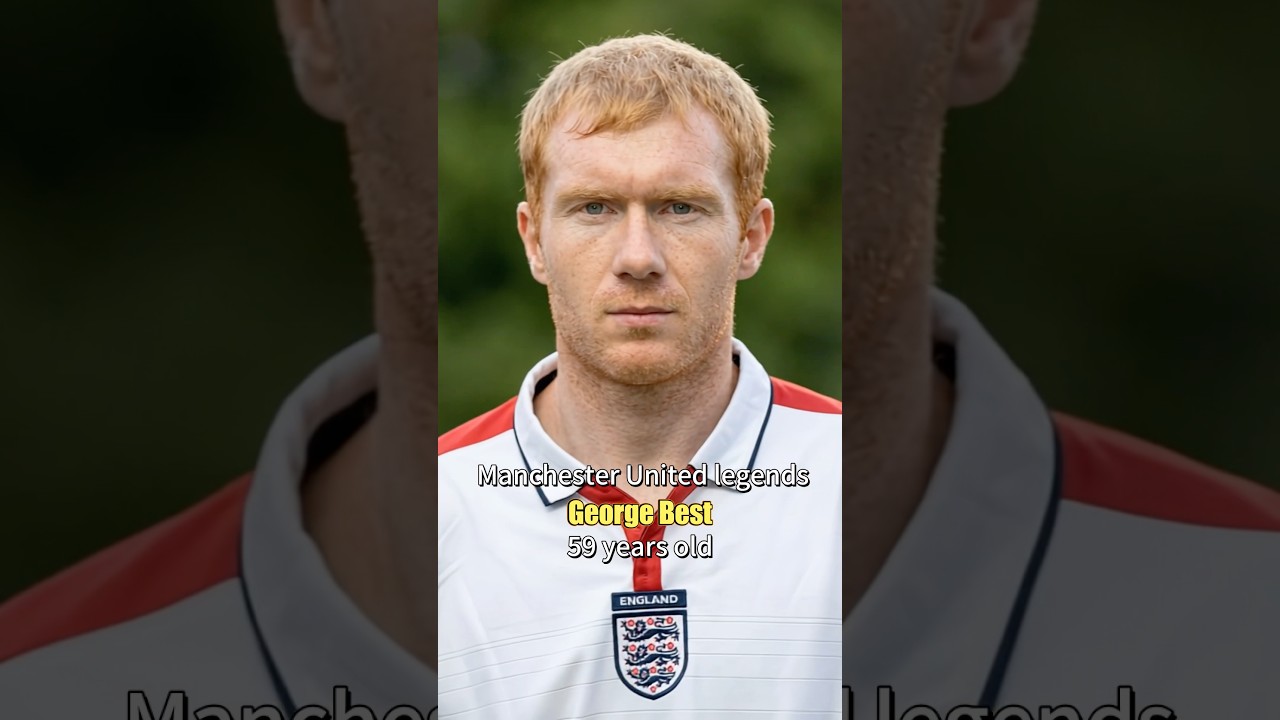 Manchester United legends then and now