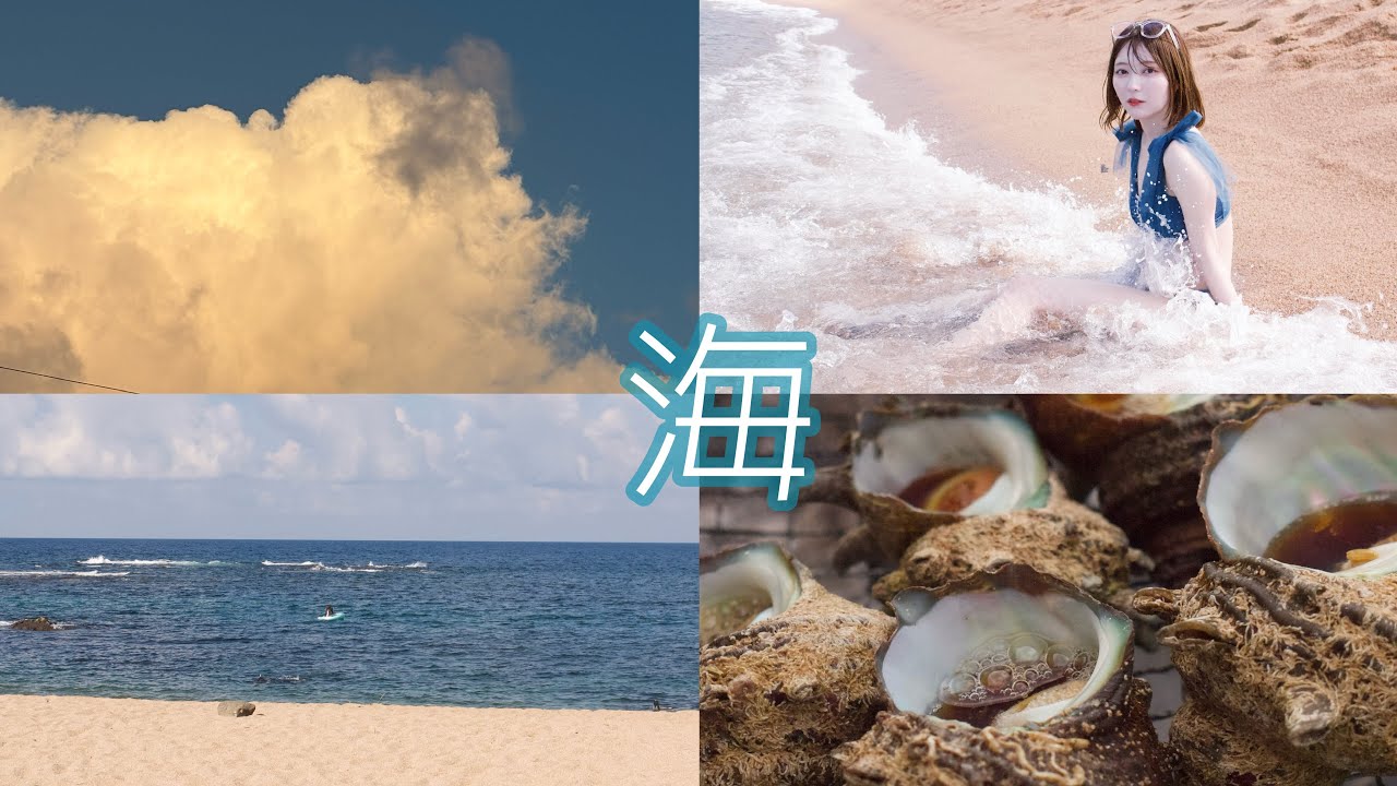 【Vlog】家族で海🌊
