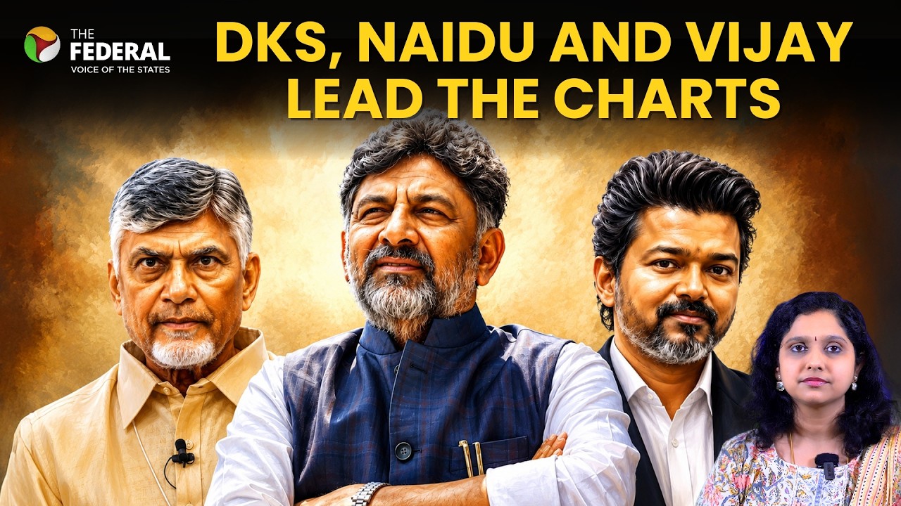 South sweeps India's richest CM list &mdash; DKS, Naidu, Vijay at top | The Federal