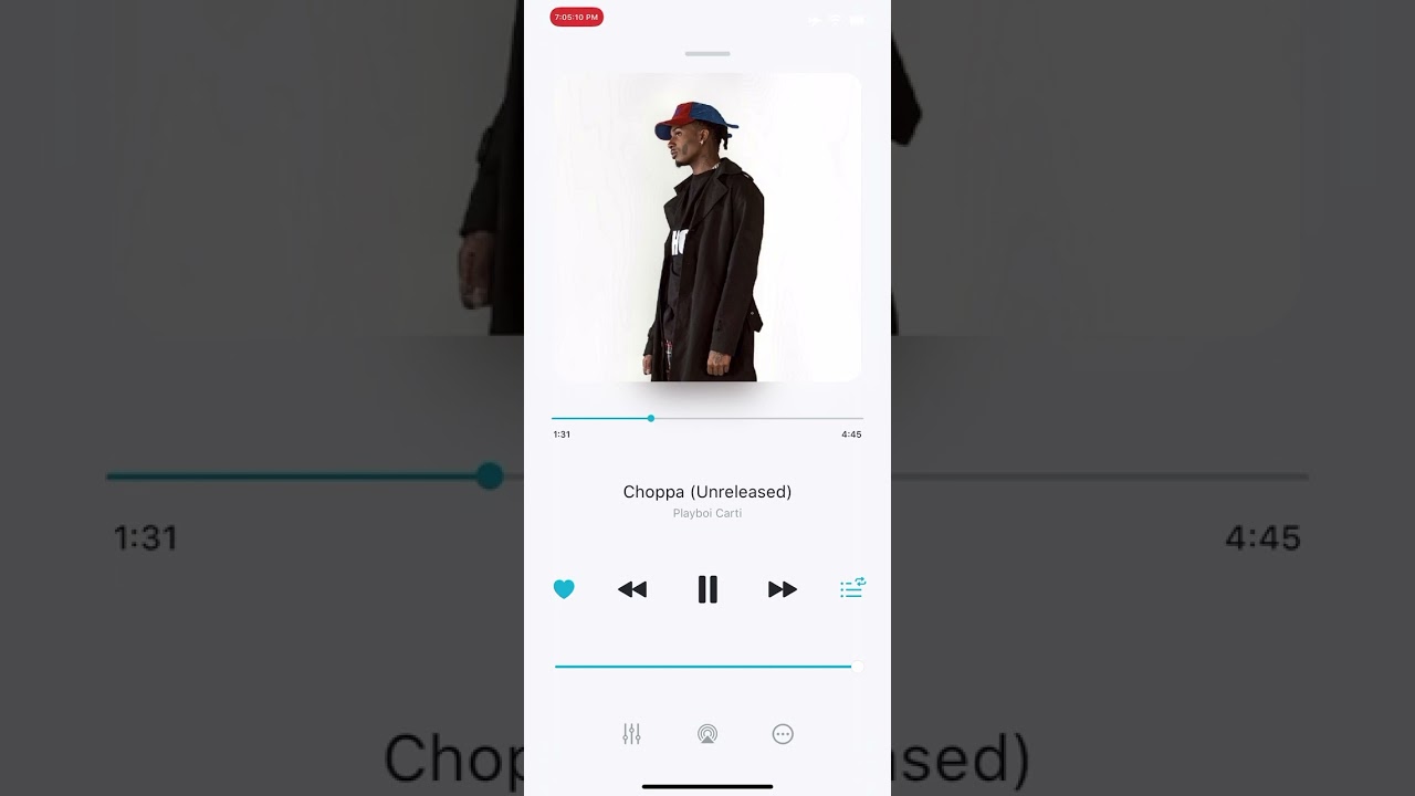 Playboi Carti - Chopper Right Beneath Me (Unreleased) CDQ