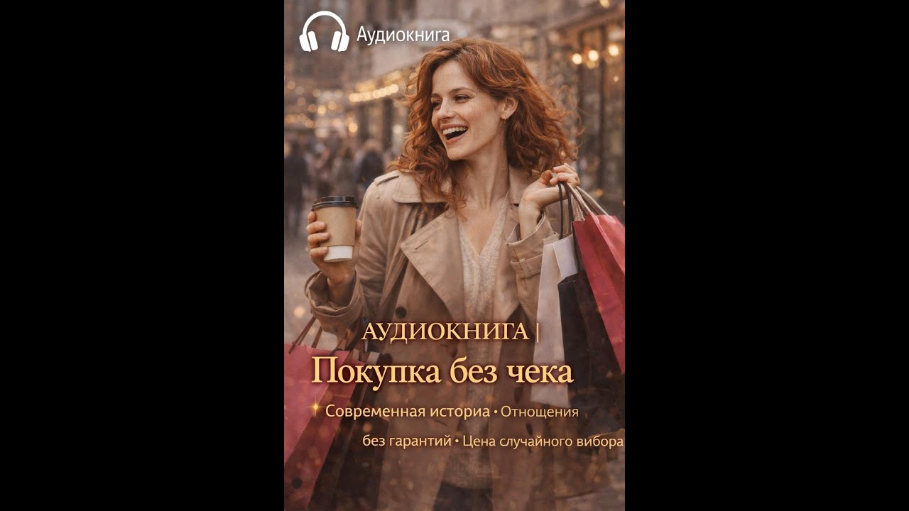🛍️ АУДИОКНИГА |Покупка без чека✨Современная история • Отношения без гарантий •Цена случайного выбора