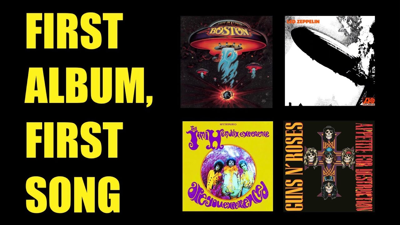 Top 25 Greatest Debut Rock Album Openers
