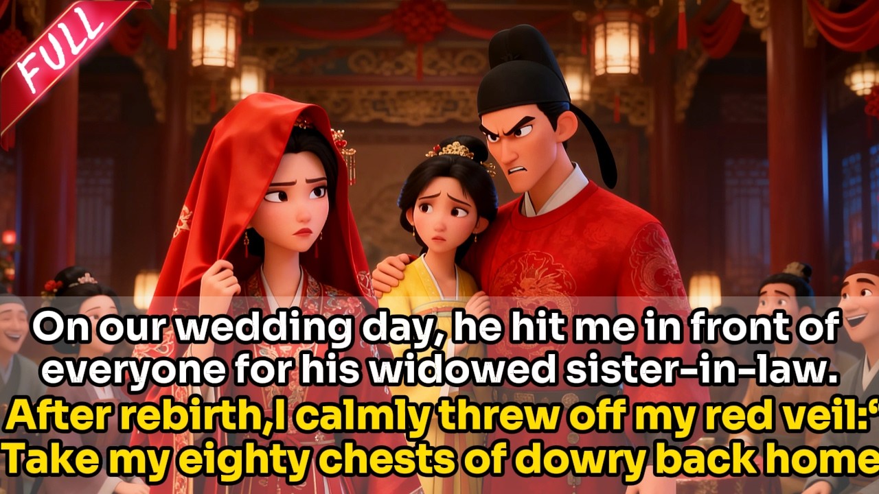 He hit me in front of everyone for his widowed sister-in-law.After rebirth, I threw off my red veil