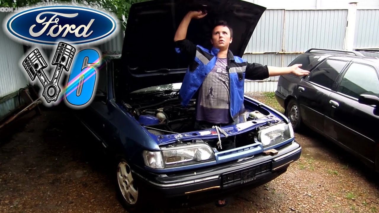 Сборка двигателя Ford Scorpio V6  / Первый запуск