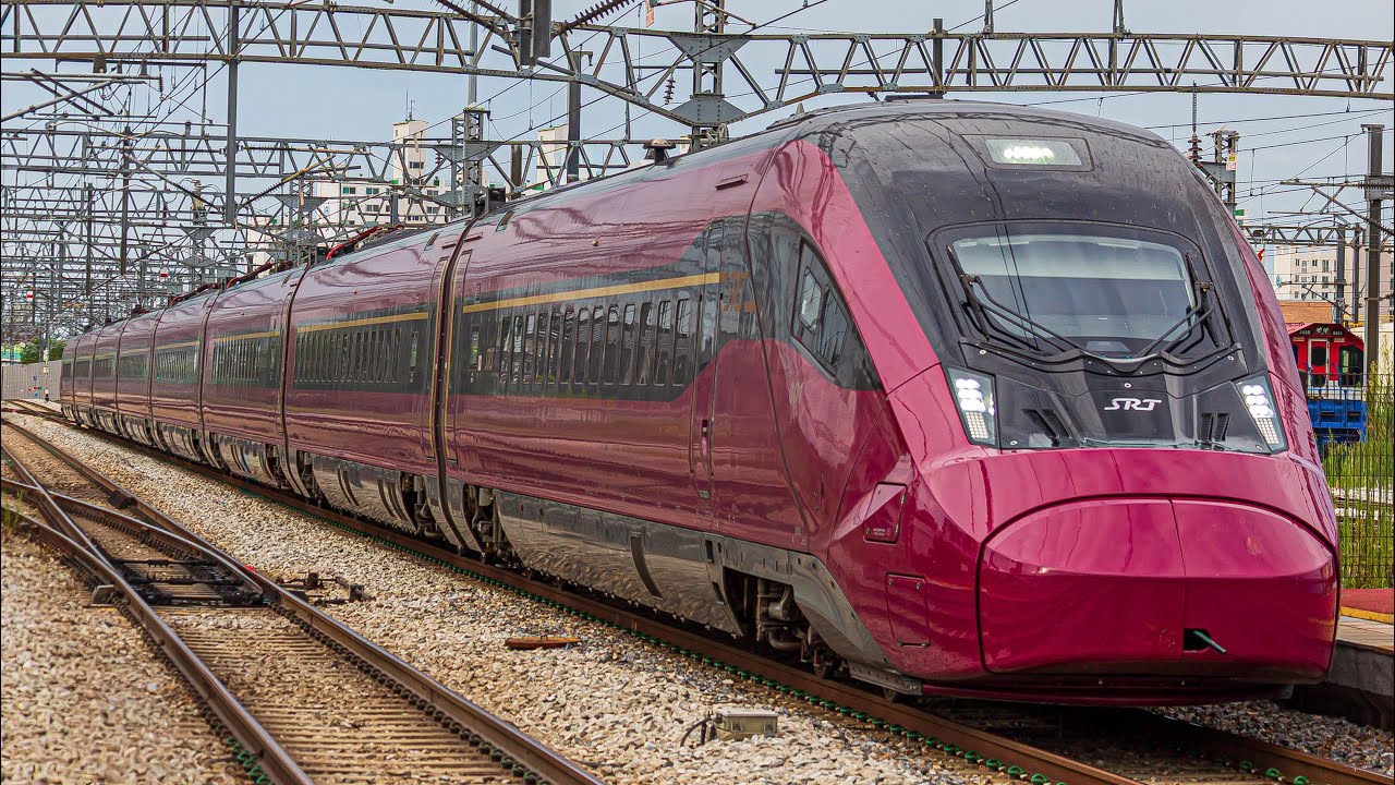 광주송정발 공주행 SRT(EMU-320) 7914열차 통과