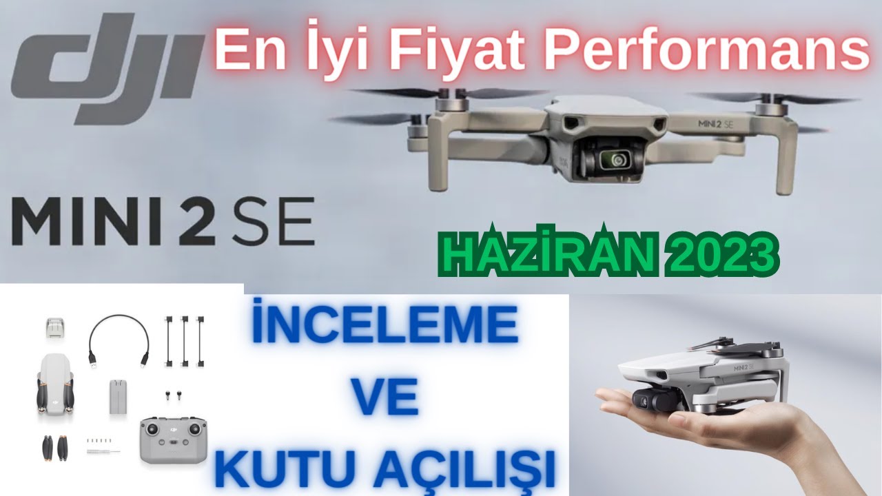 DJI MINI 2 SE ● İnceleme ve Kutu Açılımı ● Alınabilecek En Mantıklı Drone ● Uygun Fiyatlı Drone ●
