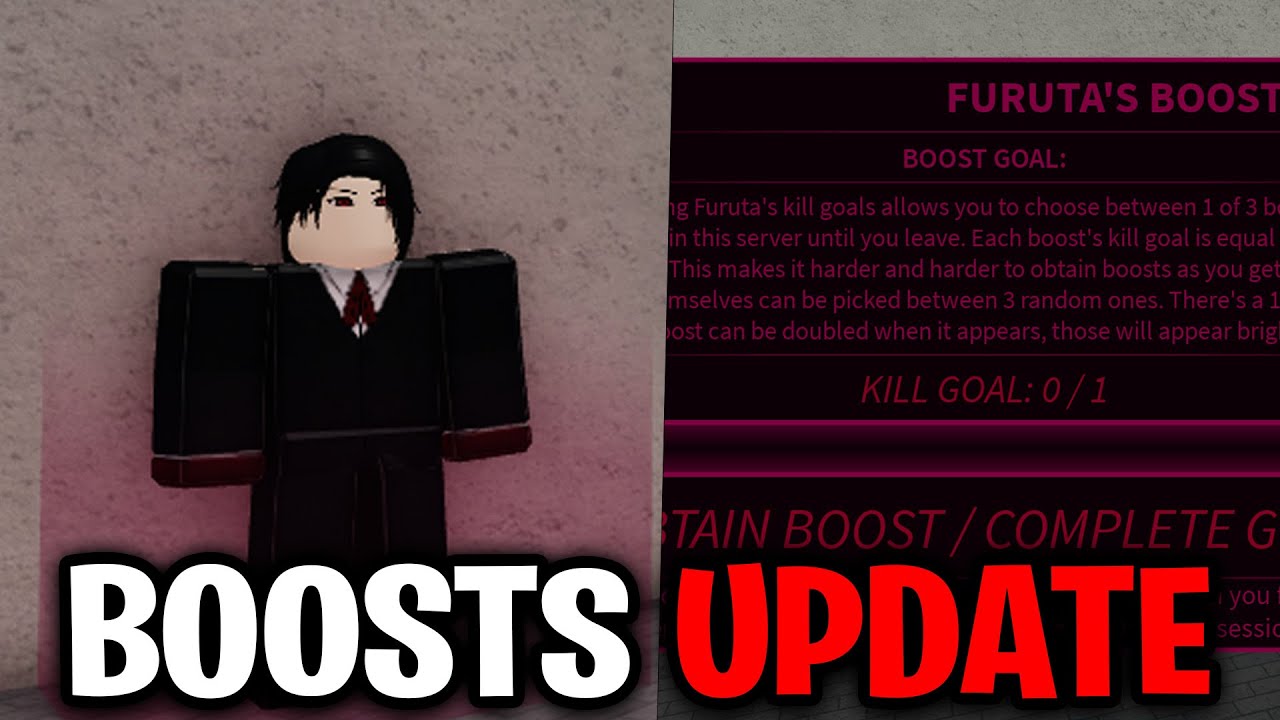 Новое обновление BOOSTS от Ro-Ghoul — просто с ума сойти! (Boosts от Furuta)