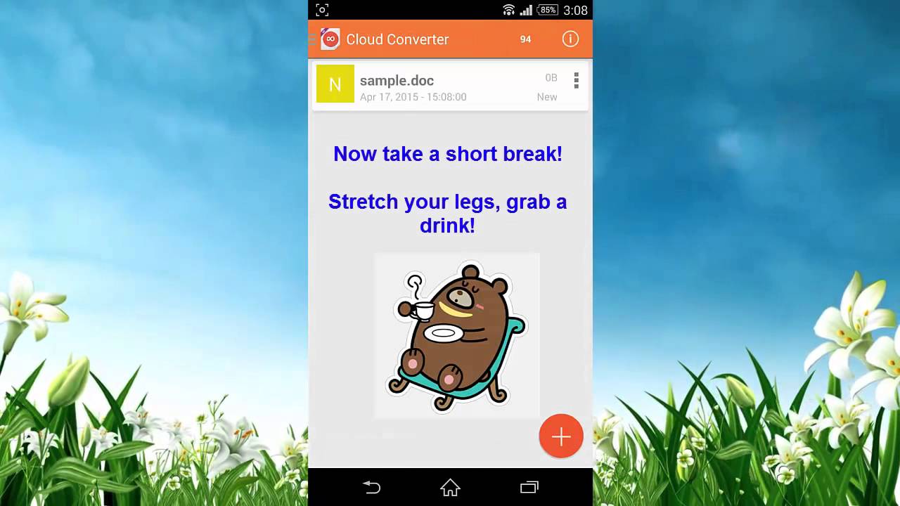 CloudConvert Android Guideline