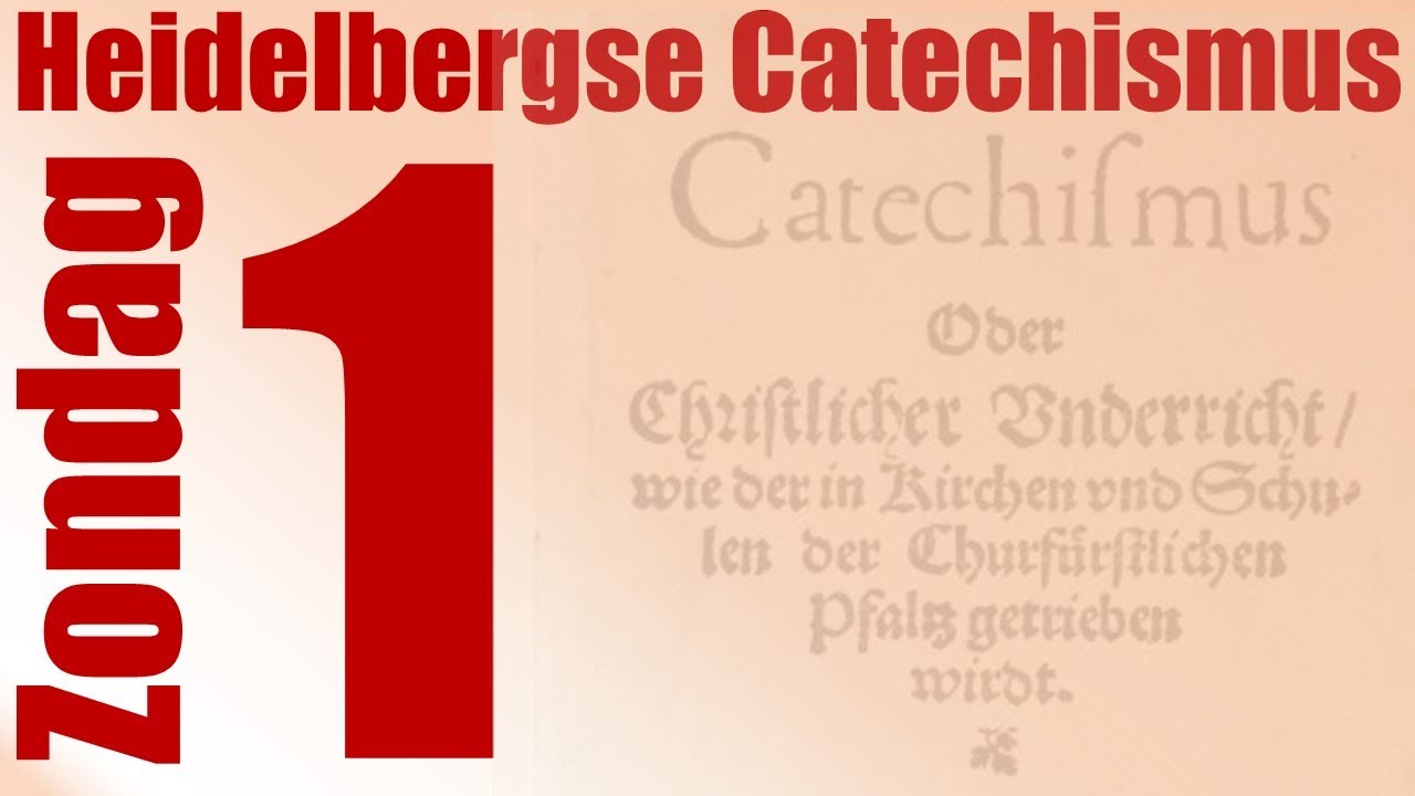 Evangelist Johan Krijgsman | Heidelbergse Catechismus Zondag 1 | Troost voor troostelozen |