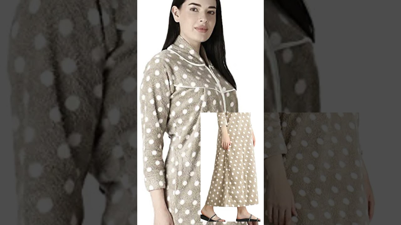 Winters Woolen Nighty, Nighty Suits & Maxi Warm Nighty Fancy Winter Nighty Designs DIY # Shorts