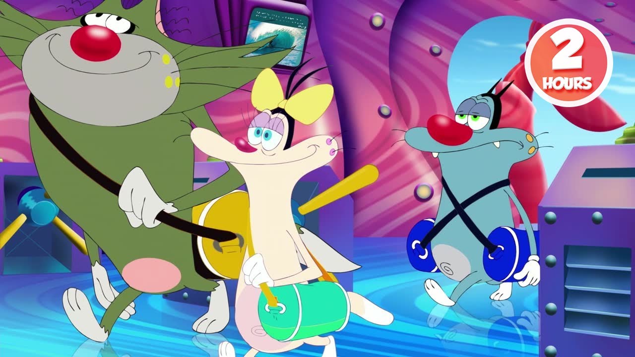 Pool Day | OGGY TV | 2 Hours Compilation | New Episodes in HD
