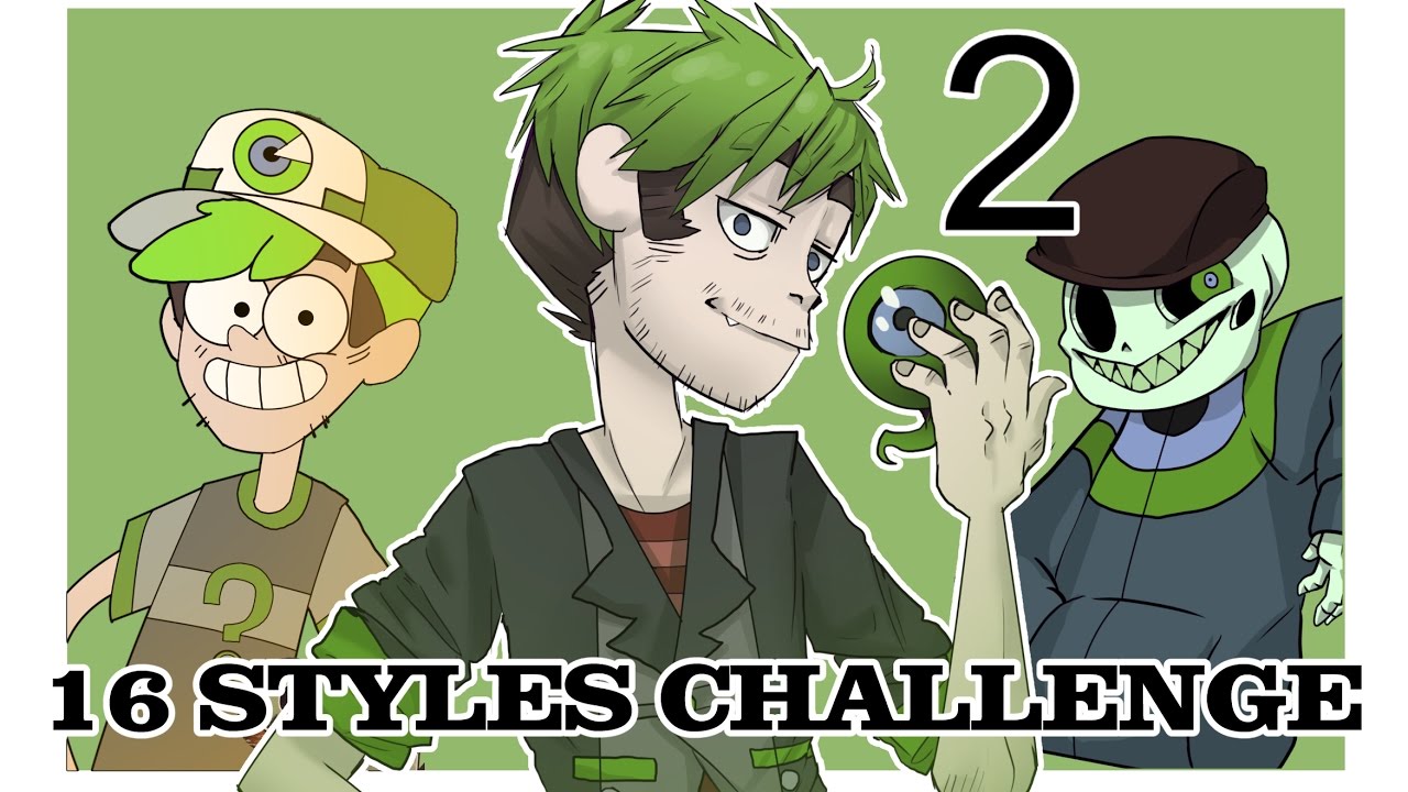 16 STYLES CHALLENGE - JACKSEPTICEYE (PART 2)