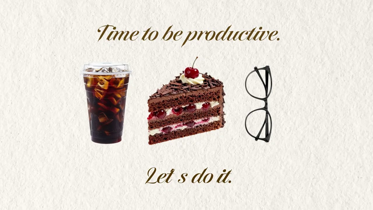 Time to be productive. Let's do it.