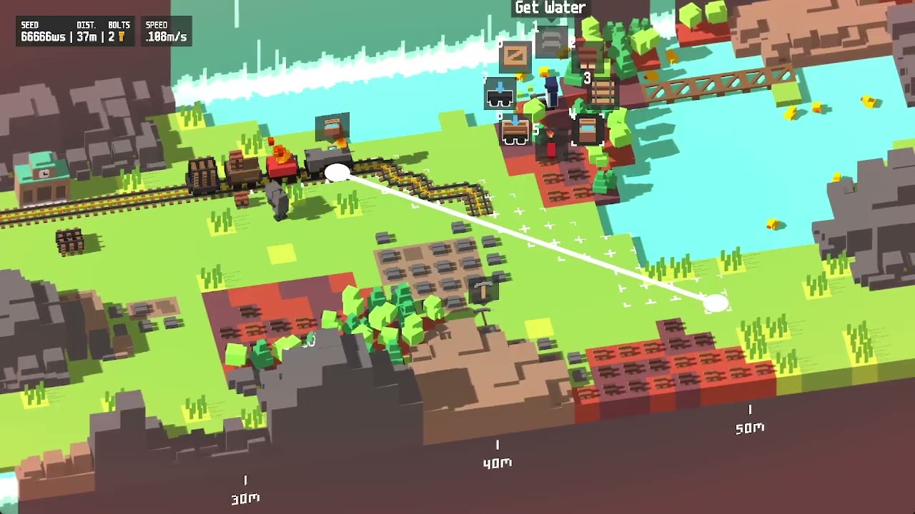Unrailed Solo Is Way Harder Than It Looks.