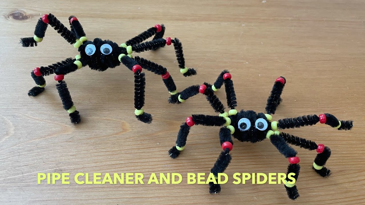 How to Make a Pipe Cleaner and Bead Spider