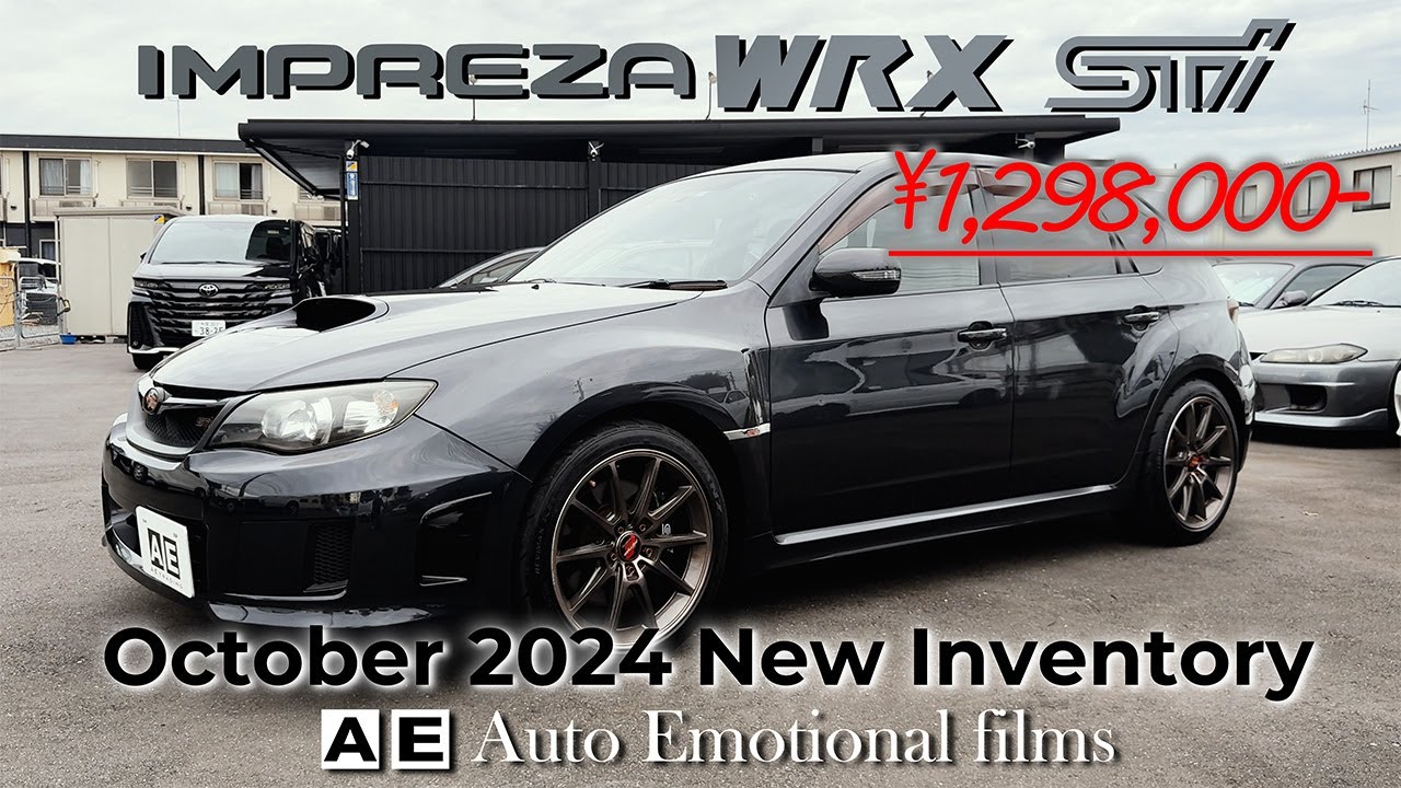 [GRB インプレッサWRX STI 新入庫車紹介] お値段129.8万円！！今が買い時？スバルの本格派スポーツカーインプレッサSTI！買取り入庫車、期間販売販売です！スポーツカー 中古車