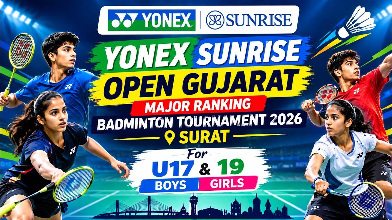 Finals | C2 | Yonex Sunrise Gujarat Major Ranking Badminton tournament 2026 | Surat