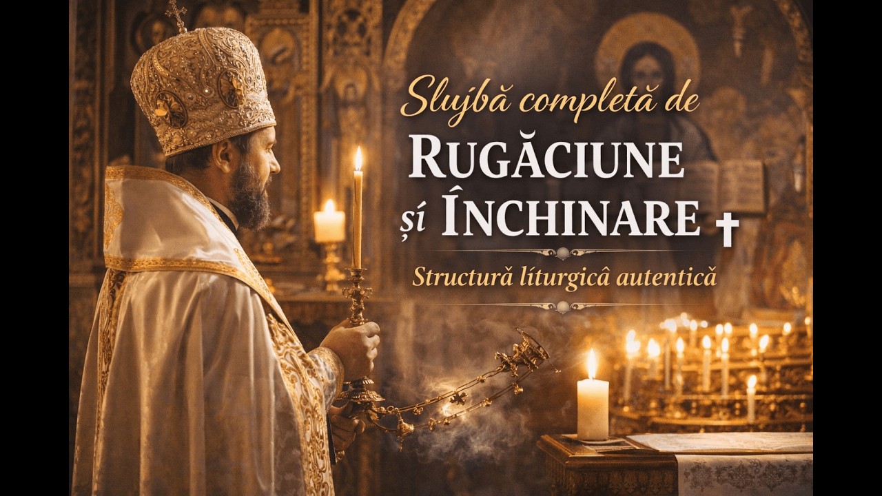 Slujbă completă de Rugăciune și Închinare ✝️ Structură liturgică autentică