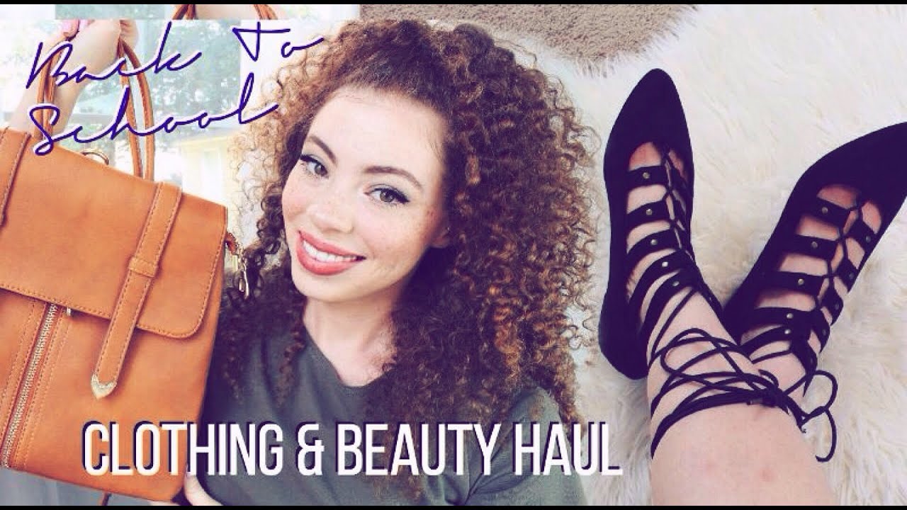 Back To School Try-On Clothing & Beauty Haul! #ad