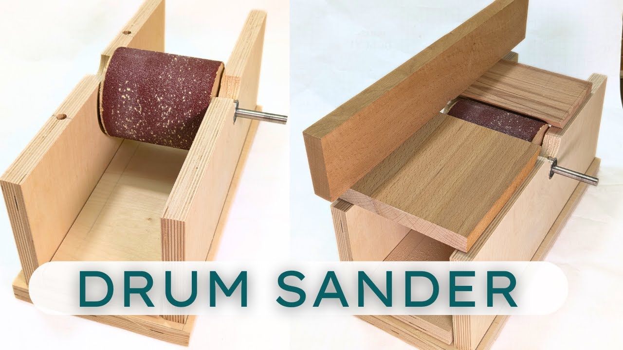 DIY Drum Sander with a Simple Drill: Two Complete Functions in One Tool!