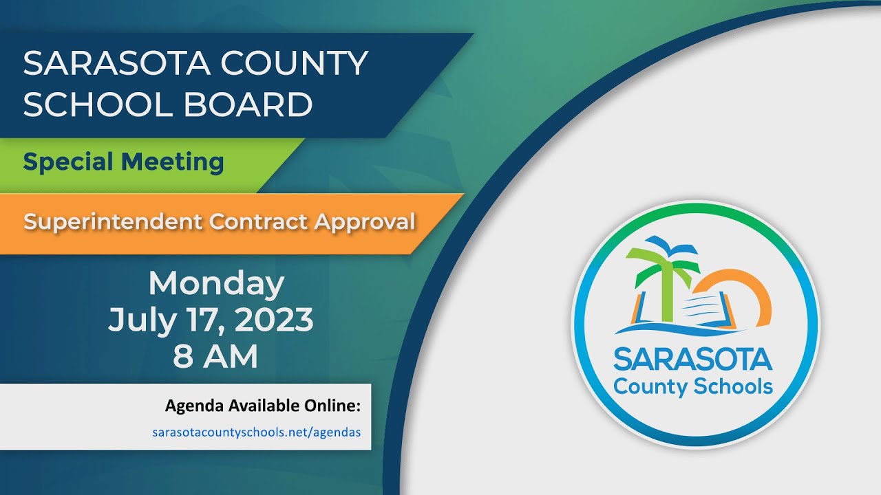 SCS | Board Special Meeting - Superintendent Contract Approval & Swearing-In - July 17, 2023 8 AM