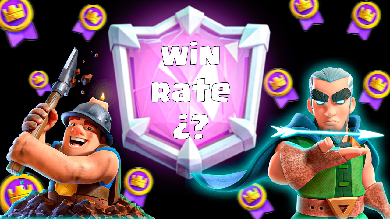 Consigo ESTE WINRATE con EL MAZO CON MAS SKILL DEL JUEGO‼️ CR