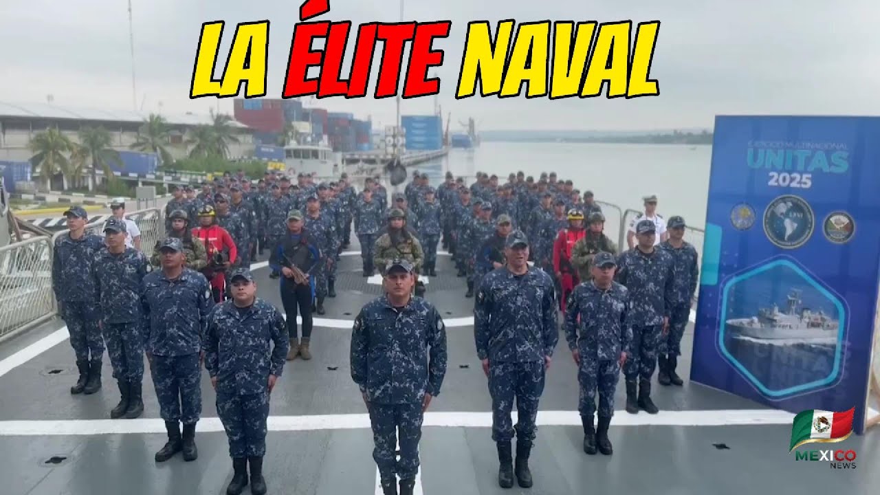 ARMADA DE MÉXICO: A la Conquista del Ejercicio Naval más GRANDE del Mundo (UNITAS 2025)
