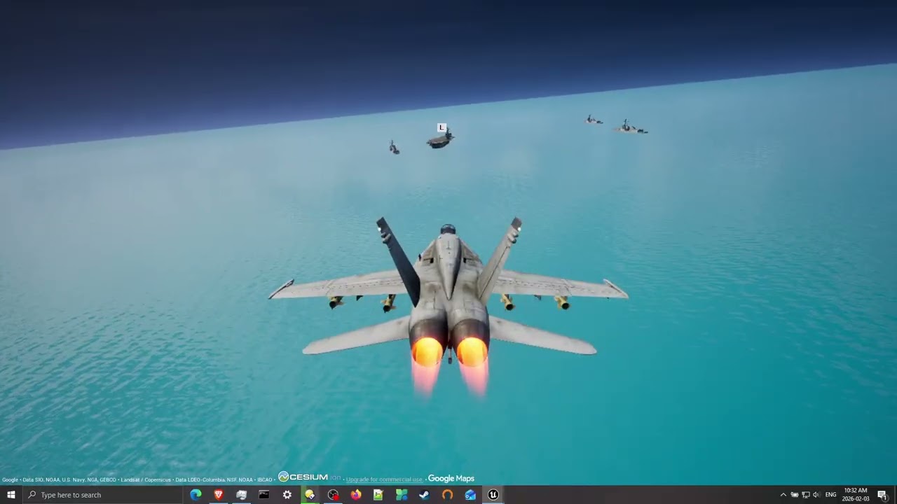 F-18 Started working on  a Carrier Launch and Landing  as a test