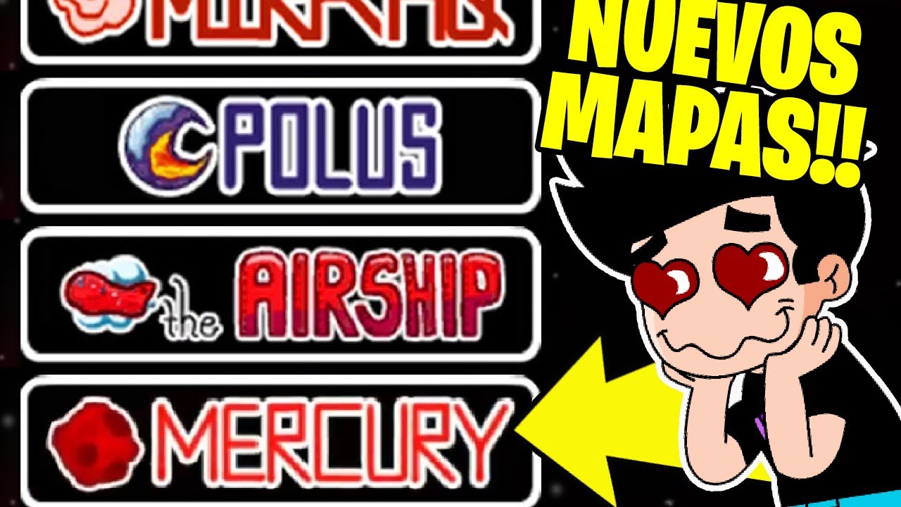 EL NUEVO MAPA DE AMONG US: MERCURY 🚀🪐 - AMONG US con LOS COMPAS