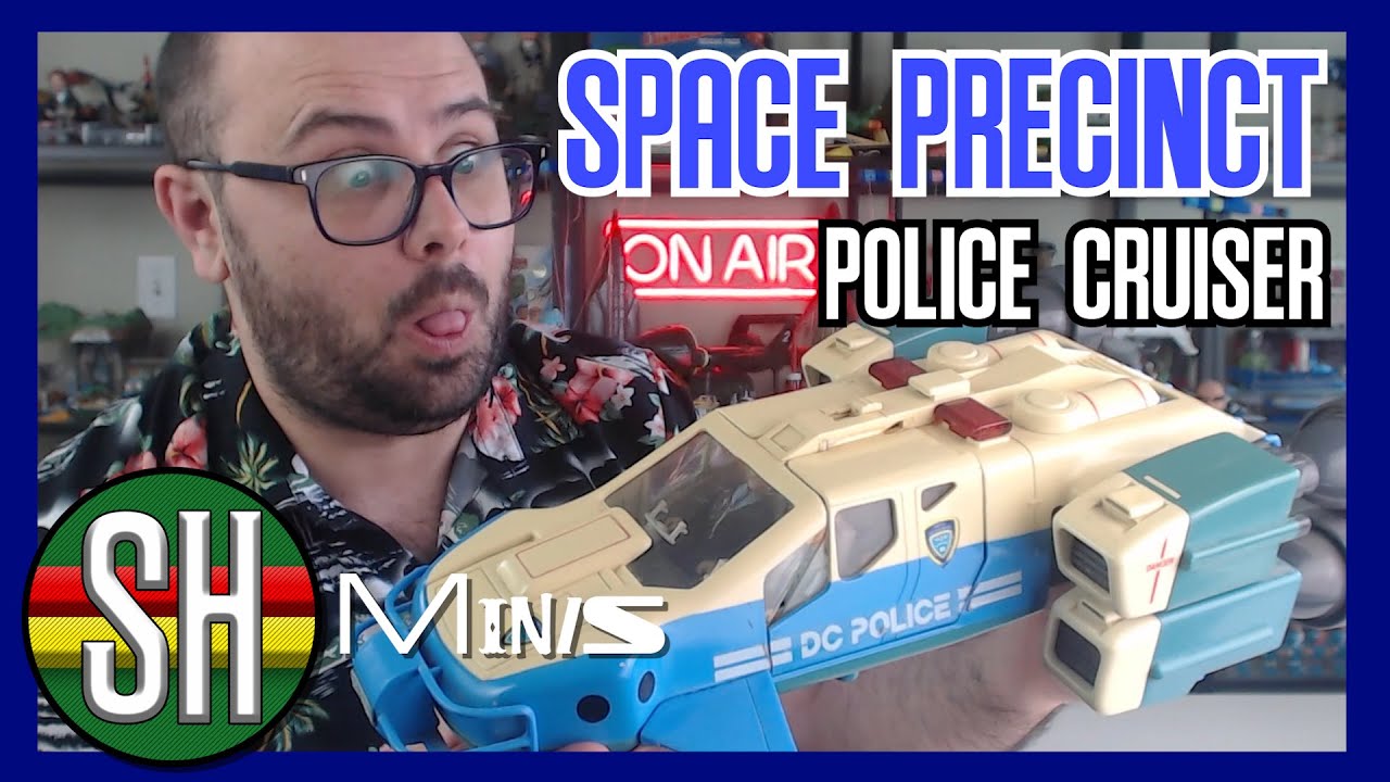 Space Precinct Electronic Police Cruiser Playset (Vivid Imaginations - 1994) | SH Minis